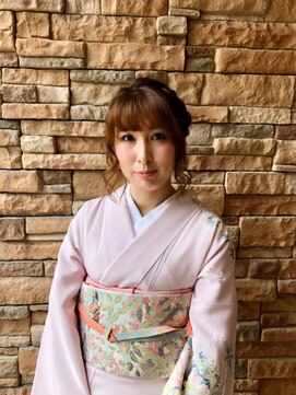 エノモト(ENOMOTO) 華やか編込みセット 着物和装着付け 結婚式 二次会 イベント