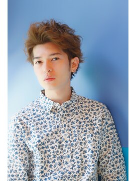 ブーケ(BOUQUET) かき上げヘア・ショートレイヤーくせ毛風パーマ