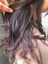 ビヨンドイー(beyond E)&nbsp;インナーカラーホワイトパープル