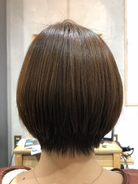 アースコアフュールボーテ 新潟中野山店 (EARTH coiffure beaute) 【髪質改善ヘアエステ】ナチュラルボブ