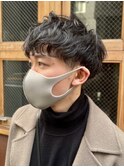 メンズマッシュベース【ｋｎｉｔ　銀座　荒柄ノエル】