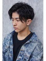 メンズサロンドットリアン(dot. lien) 【men’s salon dot. Tokyo】ゆるウェーブアップバング