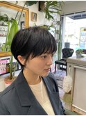 #黒髪#マッシュショート#オンフリーク#下関