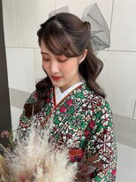 ヘアメイク マリアアンドコー KKRホテル博多店(MARIA&Co) MARIA　卒業式ヘア7