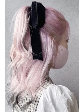 ヘアサロンエム 渋谷店(HAIR SALON M) ピンクシルバー