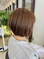 ヘアアーク(HAIR arc) 大人くびれショートボブ#京成大久保#京成津田沼#奏の杜#幕張本郷
