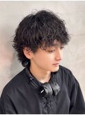 メンズマッシュパーマツイストスパイラルパーマニュアンスパーマ