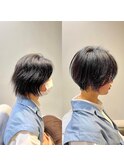 髪質改善ストレート＋ショートカット
