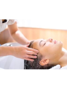 頭皮の汚れを落とし、髪のハリコシUP！頭皮をしっかりケアし、髪本来の美しさを取り戻してくれる♪