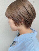 ハイプ(HYPE)&nbsp;【Manae】ハイトーンベージュのすっきりショート