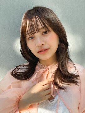 ジョエミバイアンアミ(joemi by Un ami) ★イメチェン似合わせ大人ガーリープラカールチョコレートカラー