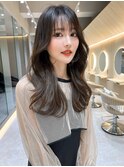 【Lond ambre】五島巨幹 くびれヘア/レイヤー/韓国ヘア/前髪T