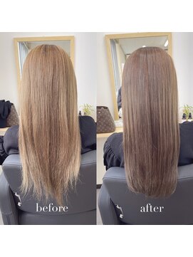 リアン 四条大宮店(Lien) 『髪質改善』カラーエステ（白髪染め、グレイカラー対応）