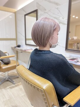 ラポールヘアー(rapport hair) pail pink color*