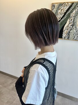 フェーディン(fa/din) ラベンダーピンクバレイヤージュボブ