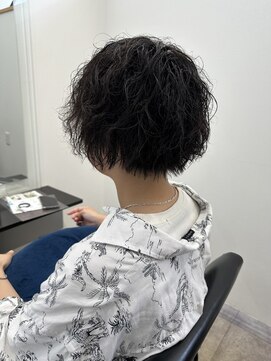 フォーディー(for D) Hair Salon for D ×　ショートパーマ
