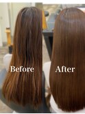 【DRAN京橋店】髪質改善×サラツヤカラー