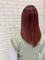 ビス ヘア アンド ビューティー 西新井店(Vis Hair＆Beauty)&nbsp;20代30代ソフトウルフ肩ラインダブルカラーピンクカラー