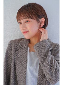 ラミ(L'ami) マッシュショート×束間前髪