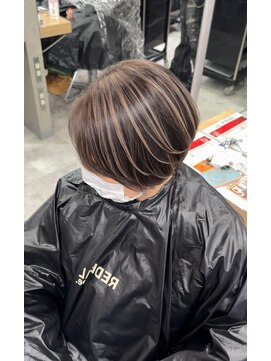 レディアル 大宮(REDEAL ope.) 【ハイライト】ベージュハイライトバレイヤージュ