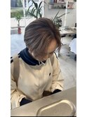 コントラストベージュハイライト
