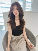 大人上品なひし形レイヤー×モカムースカラー