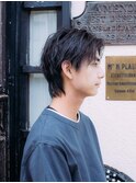 アップバングスタイル