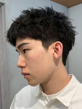 ニコ トウキョウ ロジック(nico TOKYO Logic) スパイキーショート　メンズパーマ　ピンパーマ