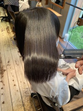 カンカ(Kanca) 美髪ストレート♯静岡市♯髪質改善♯縮毛♯美髪ストレート