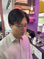 アメジスト(amethyst)&nbsp;全世代におすすめ　センターパートスタイル