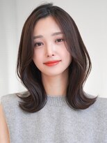 アンアミ シブヤ(Un ami shibuya) 【TOMI】くびれヘア/前髪無し/ミディアムヘア