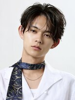 オーシャントーキョー 原宿(OCEAN TOKYO)&nbsp;韓国ヘアニュアンスパーマコンマバングセンターパート黒髪