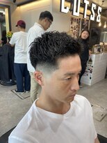 フランクスバーバーリザーブ 人形町店(FRANK’S BARBER RESERVE) スペインカール/スパイキーパーマ/フェザーパーマ/人形町S