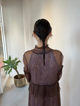 イノセントヘア(innocent.hair) お呼ばれヘアセット×平尾/薬院/高宮