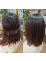 ビオス ヘア(bios hair)&nbsp;ナチュラルボブ 外ハネアレンジ