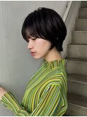 コンパクトに収まる◎丸みショート