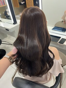 アフェクションカナヤマ(AffECTION kanayama) 韓国　レイヤーカット　ブリーチ　ダブルカラー　髪質改善