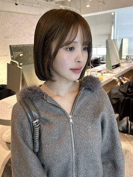 コル(col oodori) ヘーゼルベージュ/肩上ボブ