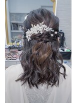 ピュアスタジオ 亀戸(PURE STUDIO)&nbsp;ふわふわハーフアップアレンジ