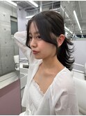 結んだ時に可愛い顔周りカット 【肥田亜沙美】