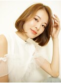 ボブ/大人女性/エレガント