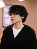 ピュー(Piu-)&nbsp;【無造作パーマ/阿部達哉】メンズパーマ/メンズカット