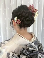 アップル(APPLE)&nbsp;ヘアセット★成人式ヘア