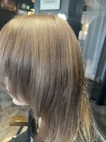 アーバン(URBAN) ウルフカット×ミルクティー