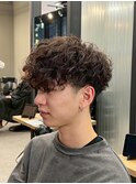 スパイキーショート　フェード　スペインカール　ルーズパーマ