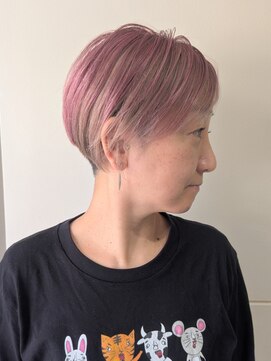 エンクス 天王町店(enx) 着物ヘア/ダークアッシュ/ミディアムレイヤーカット/天王町HA28