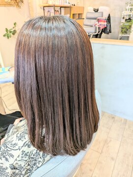ヘアサロン アンフェール(Hair Salon Amfaire) 小林/縮毛矯正で多毛でもまとまるヘアに