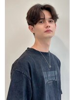 ケーツー エソラ池袋店(K-two) 韓国風センターパート*Men's*メンズショート*メンズカット