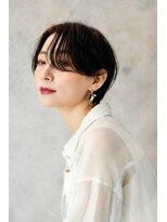 トリコバイフェイス (Trico by FACE)&nbsp;ショートカット/ショートボブ/白髪ぼかし/   30代/40代/50代