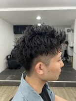 スウェル 成田店(Swell)&nbsp;スパイキー×ピンパーマ[成田駅/Men's/メンズカット/パーマ]